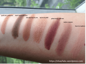 tarte rainforest after dark shades
