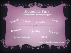 Blogging Tips
