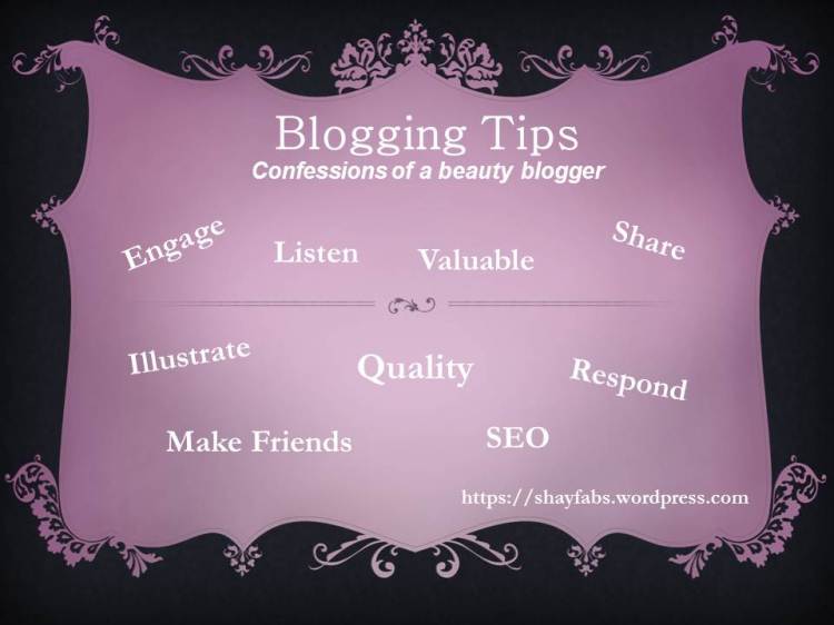 Blogging Tips