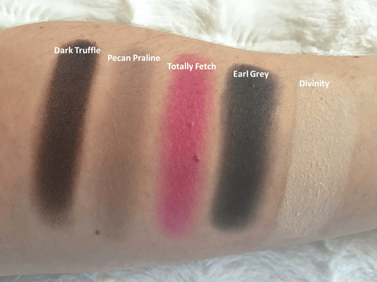Too Faced Chocolate Bon Bons Swatches 3