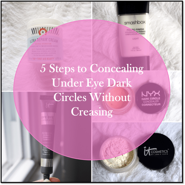 Concealing Under Eye Dark Circles Without Creasing