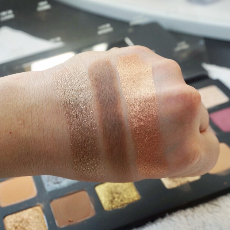 Natasha Denona Star Palette Swatches